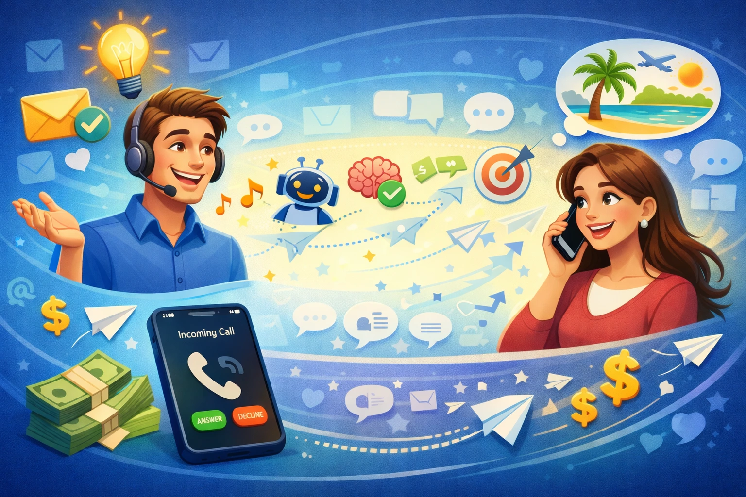 بۆچی فرۆشی تەلەفونی ڕێگەیەکی کاریگەرە لە نێوان فرۆشیار و کڕیاردا ؟