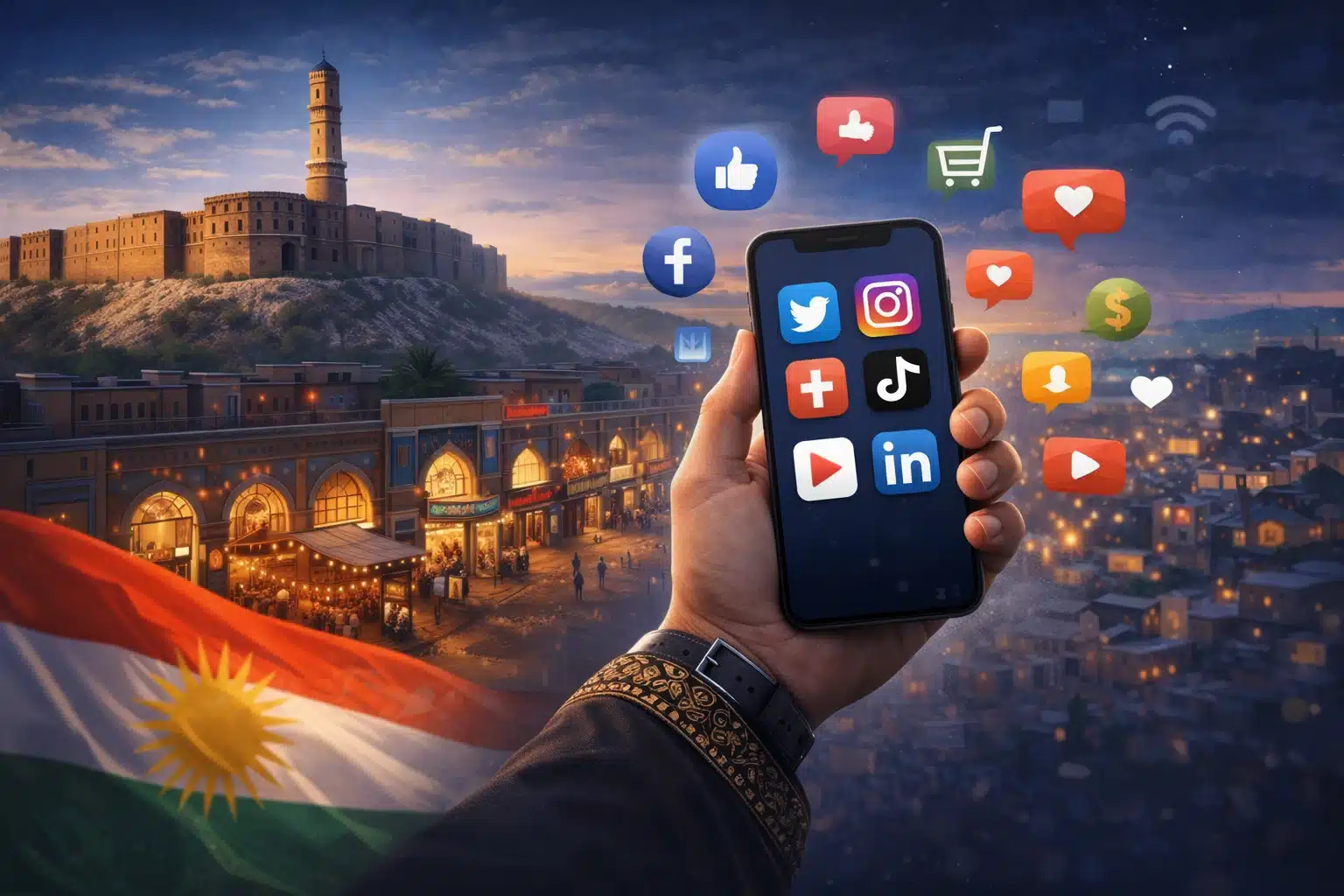 چۆن لە سۆشیاڵ میدیا مارکێتینگ بکەین؟