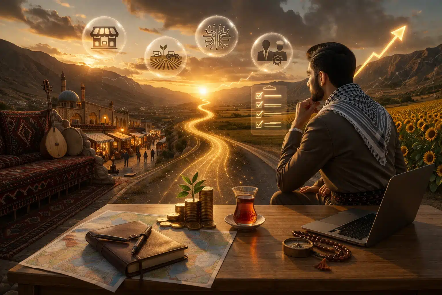 پارەیەکم پێیە چ بزنسێک دروست بکەم؟