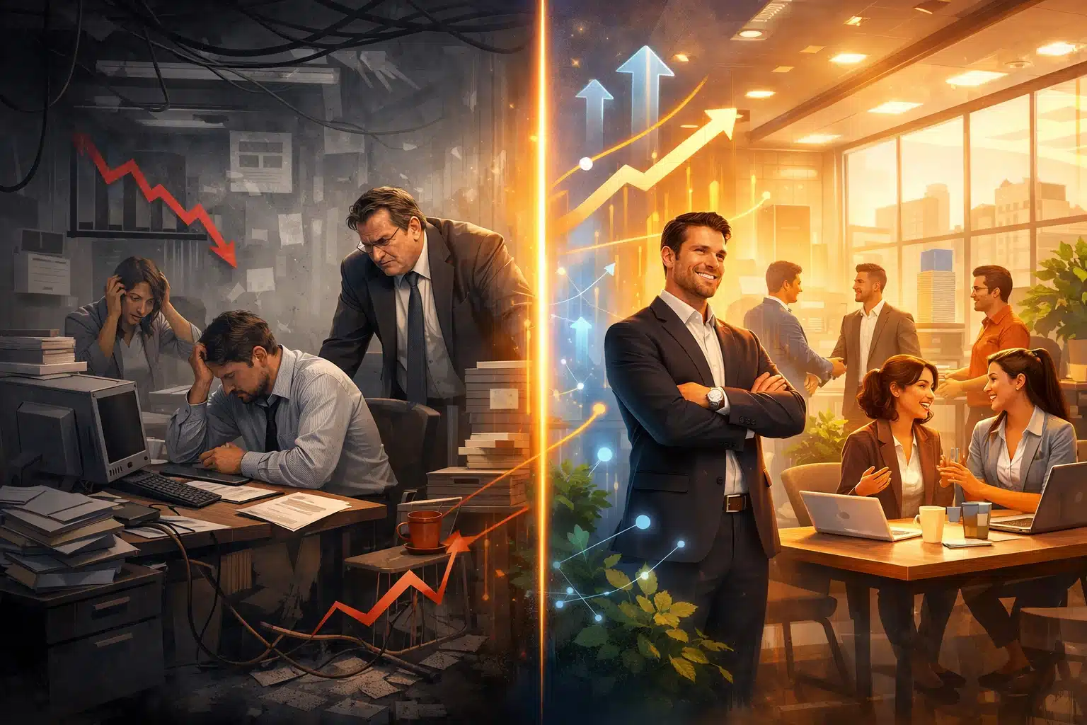 ئایا جیاوازی نێوان بزنسە سەرکەوتووەکان و بزنسە شکست خواردووەکان چییە؟