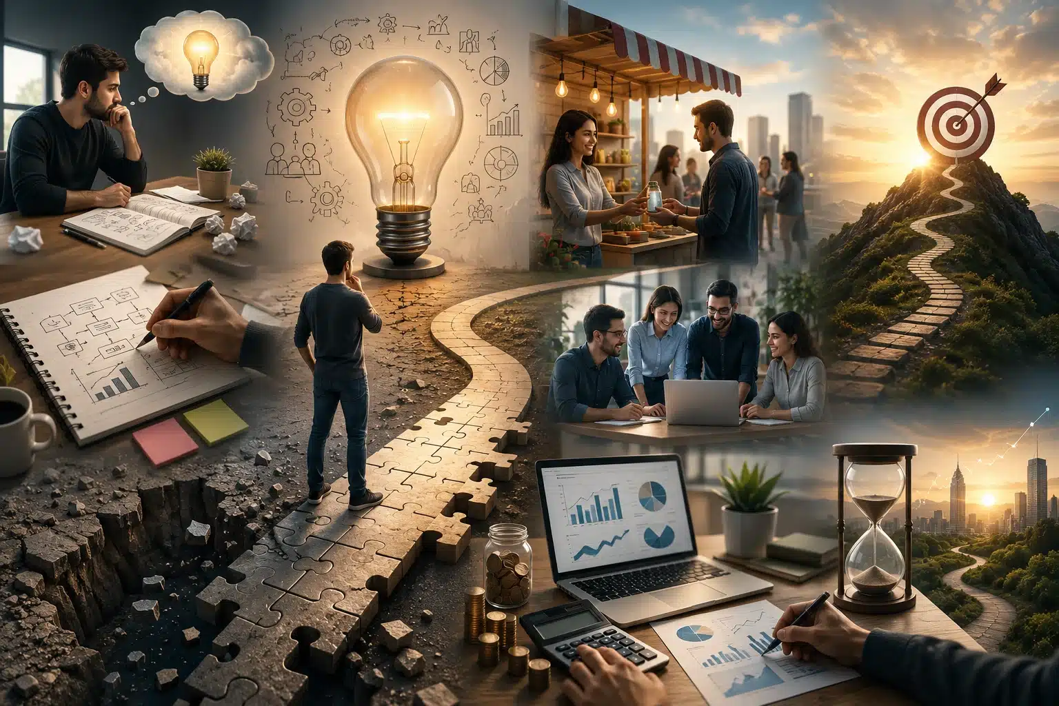 بۆچی بۆ دروستکردنی بزنس بیرۆکەی جوان بەس نییە؟