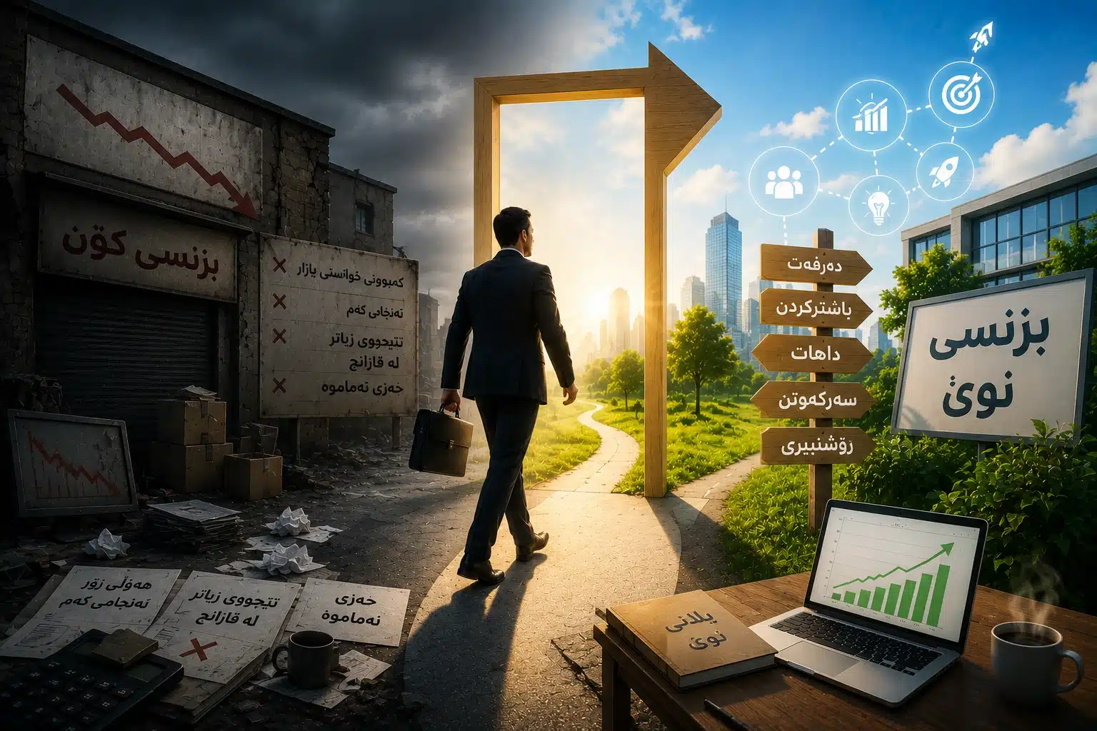 کەی کاتی ئەوە هاتووە بواری بزنسەکەت بگۆڕیت؟