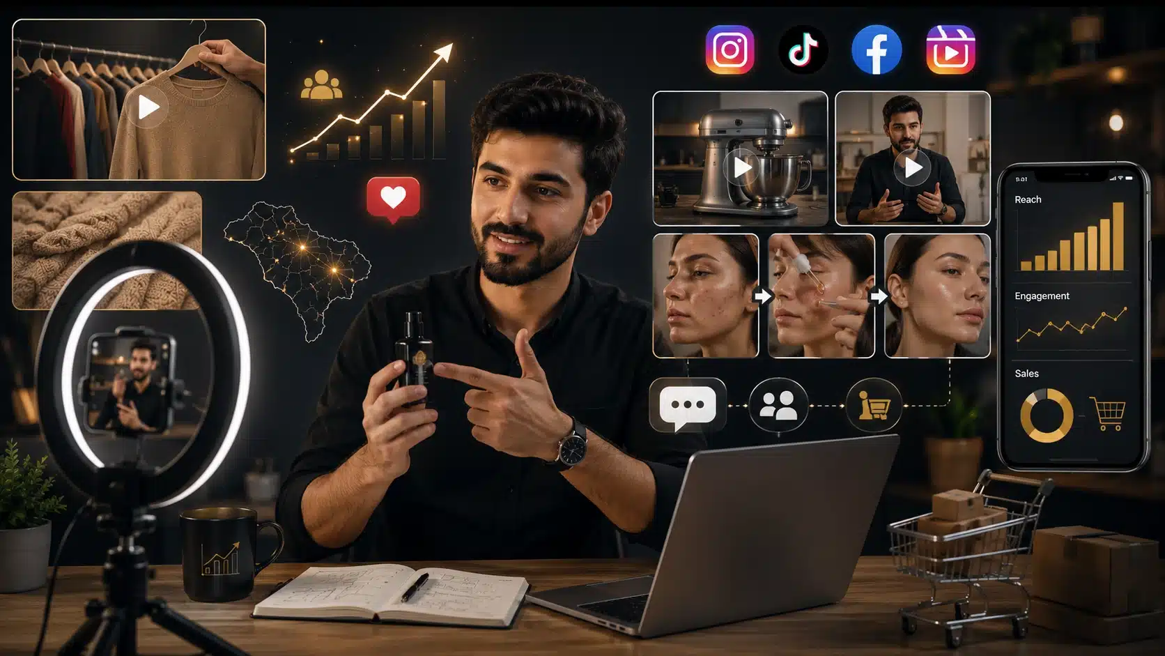 بۆچی ناوەڕۆک (کۆنتێنت) پاشای بێتاجە لە سۆشیاڵ میدیادا؟