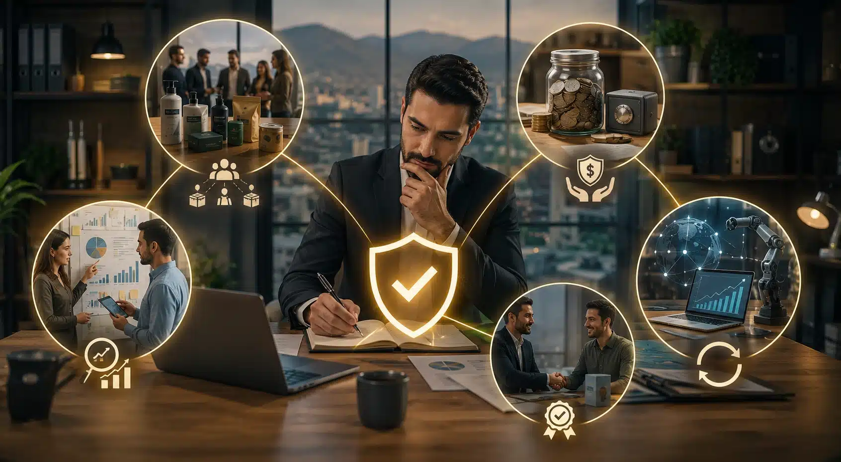 چۆن مەترسییەکانی بزنس کەمبکەینەوە؟