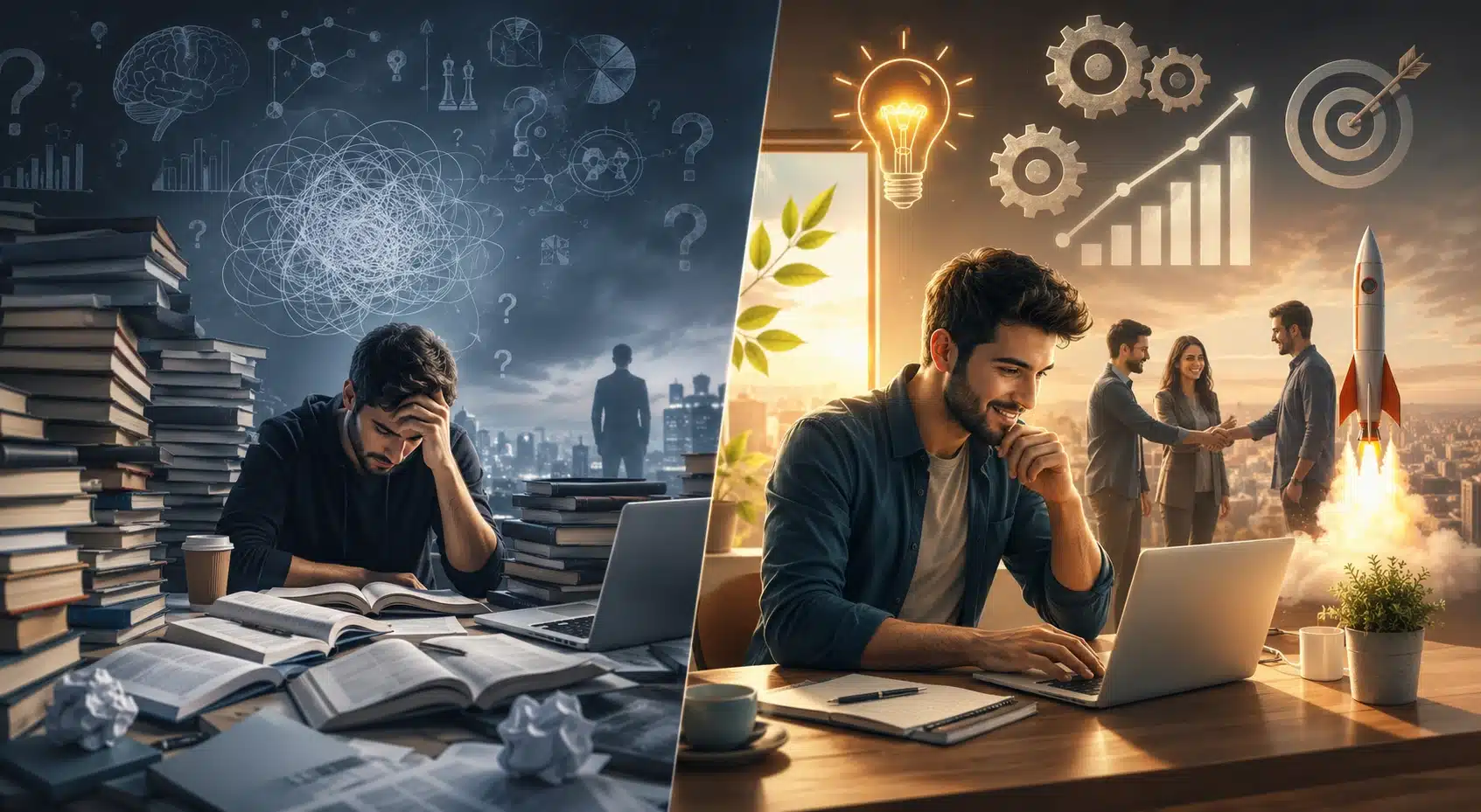 بۆچی زیرەکەکان دەوڵەمەند نابن؟